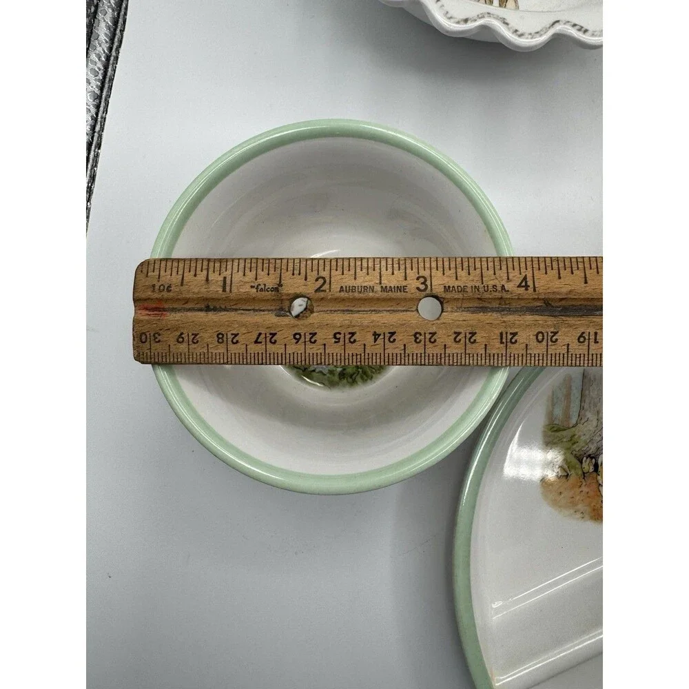 Pottery Barn Kids Beatrix Potter Peter Rabbit Plates Bowls Placemat Lot
